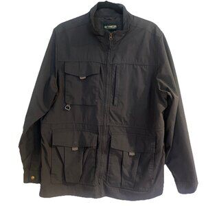 Outdoor Life Men's Water-Resistant Traveler Jacket Medium Green